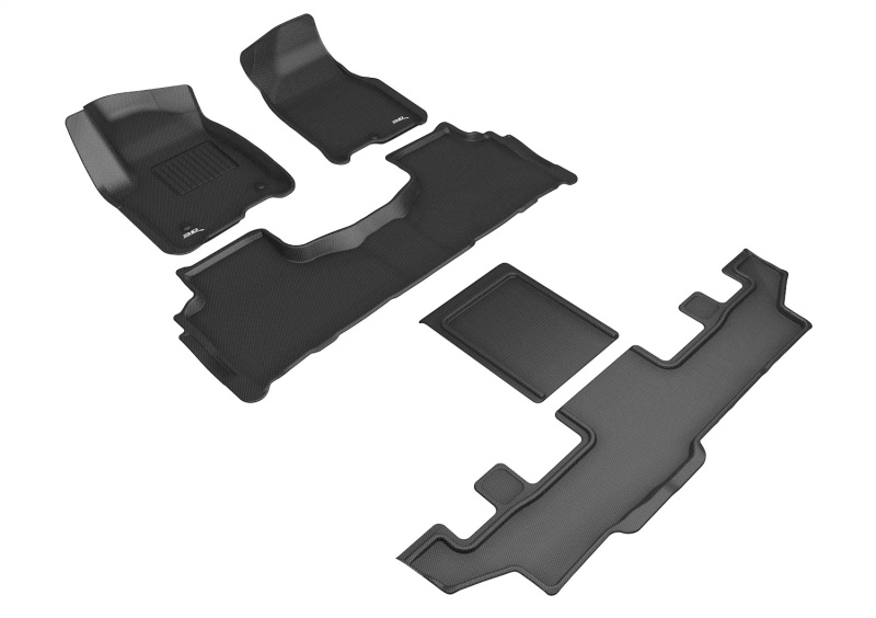 3D MAXpider 21-24 GMC Yukon Xl 7-Seat Kagu Black R1 R2 R3 - Image 5