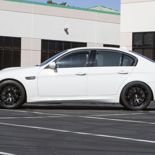 Alternative view of Dinan for 08-11 BMW M3 (E90) Free Flow Axleback Exhaust System - Black Tips