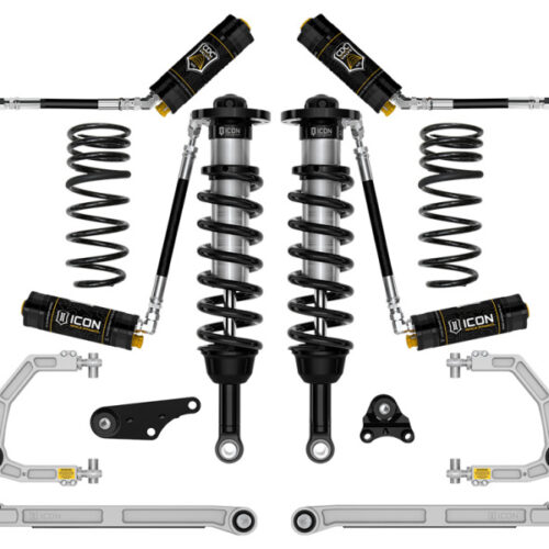 ICON 2024+ Toyota Tacoma 1.25in-3in Stage 8 Suspension System Billet w/ Triple Rate Spring