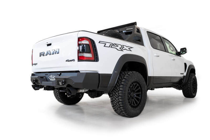 Addictive Desert Designs for 2021 Dodge RAM 1500 TRX Stealth Fighter Rear Bumper - Hammer Black - Image 8