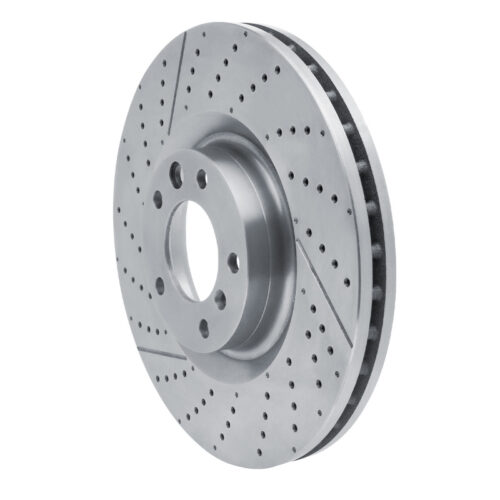 DFC 13-18 Mercedes-Benz G63 AMG Front Drilled and Slotted Brake Rotor - Image 2