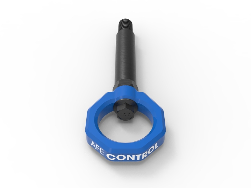 aFe Power Control Rear Tow Hook Blue BMW F-Chassis 2/3/4/M - Image 4