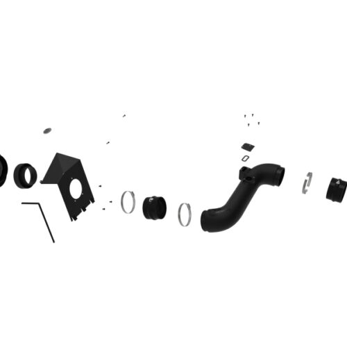 aFe Power Magnum FORCE Stage-2 Pro DRY S Intake System 11-15 GM Diesel Trucks V8 6.6L (td) LML - Image 4