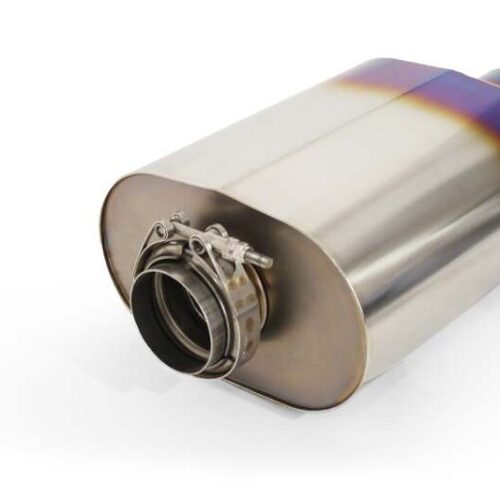 GReddy 11003530 Universal 3.0in RS-Ti Oval Titanium Muffler - Image 5