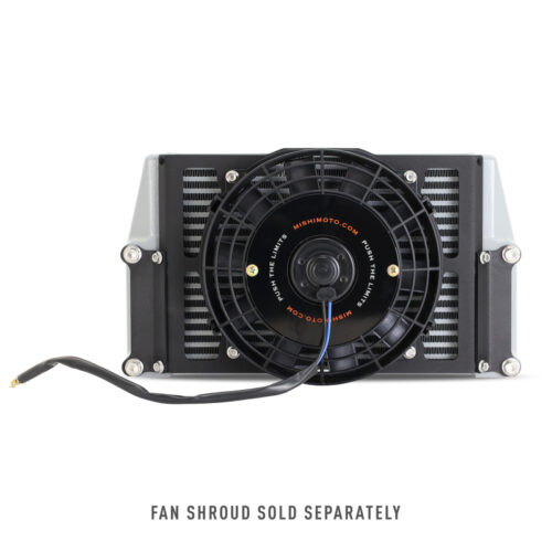 Mishimoto Universal 10in. Heavy-Duty Oil Cooler Fan Shroud - Micro Wrinkle Black - Image 6