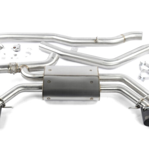 Dinan for 18-25 BMW X3 M40i/X4 M40i (G01/G02) Valved Catback Exhaust System - Black Tips