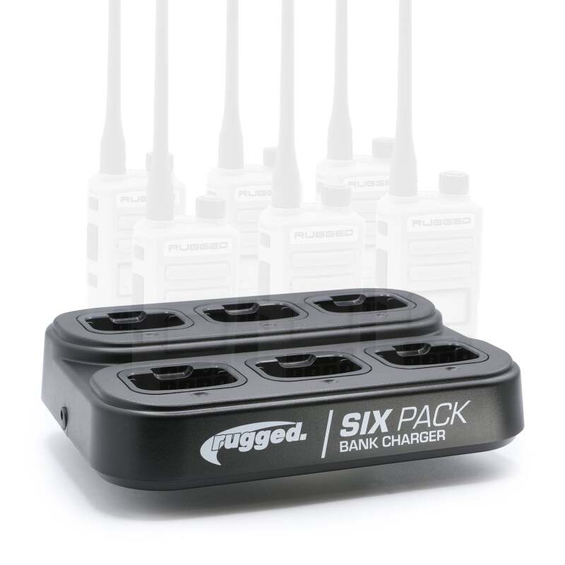 Rugged Radios 6-Pack Bank Charger for Handheld Radios R1 - Image 2