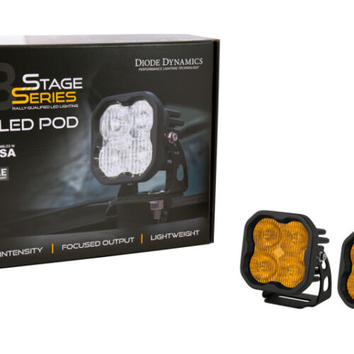 Diode Dynamics SS3 Max ABL - Yellow SAE Fog Standard (Pair) - Image 5