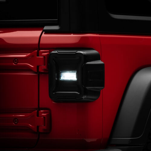 Raxiom for 2018-2022 Jeep Wrangler JL LED Tail Lights- Black Housing (Smoked Lens) - Image 8