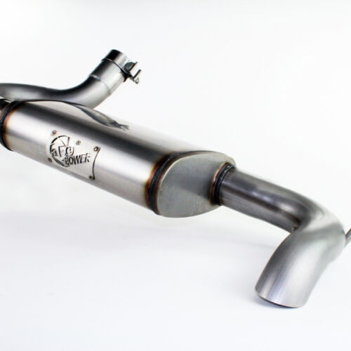 aFe Power MACHForce XP 07-17 Jeep Wrangler V6-3.6/3.8L 409 SS 2.5in Axle-Back Exhaust - Image 4