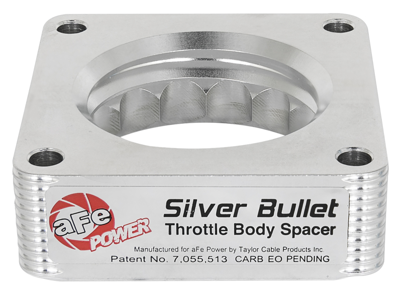 aFe Power Silver Bullet Throttle Body Spacer 09-18 Nissan 370Z V6-3.7L (VQ37VHR) - Image 4