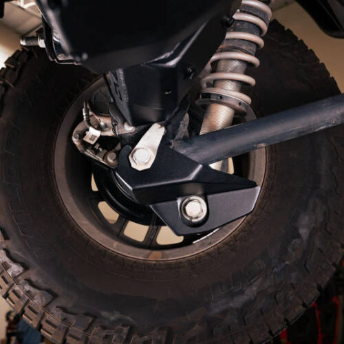 DV8 Offroad 2021-2022 Ford Bronco Rear Shock Guard Skid Plates - Image 8