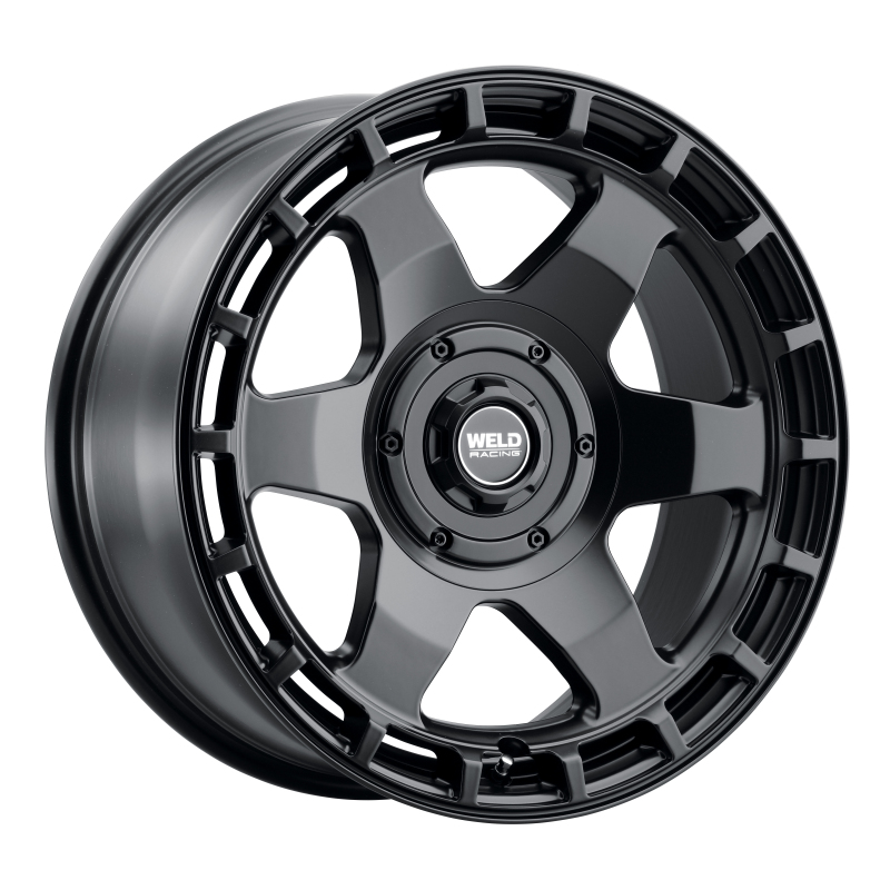 Weld Off-Road Ridge 20x9 - 6x135 / 6x139.7 BP - ET0 - 106.1mm CB - Satin Black Wheel - Image 2