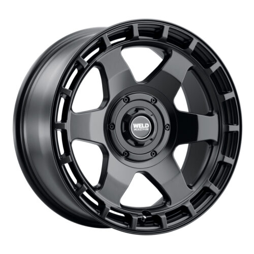 Alternative view of Weld Off-Road Ridge 17x9 - 5x114.3 / 5x127 BP - ET-12 - 78.1mm CB - Satin Black Wheel