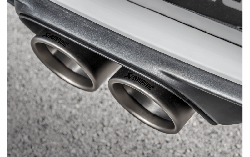 Akrapovic Slip-On Race Line (Titanium) w/Titanium Tail Pipe Set for 2018 Porsche 911 GT3 (991.2) - Image 2