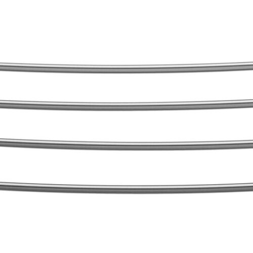 Husky Liners 21-25 Ford F150 Door Edge Guards (4pc Set) - Iconic Silver
