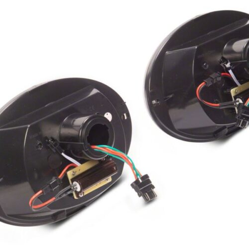Raxiom for 1997-2004 Chevrolet Corvette C5 Axial Series LED Tail Lights- Chrome Housing- Smoked Lens - Image 4