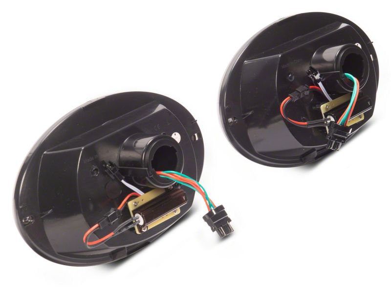 Raxiom for 1997-2004 Chevrolet Corvette C5 Axial Series LED Tail Lights- Chrome Housing- Smoked Lens - Image 4