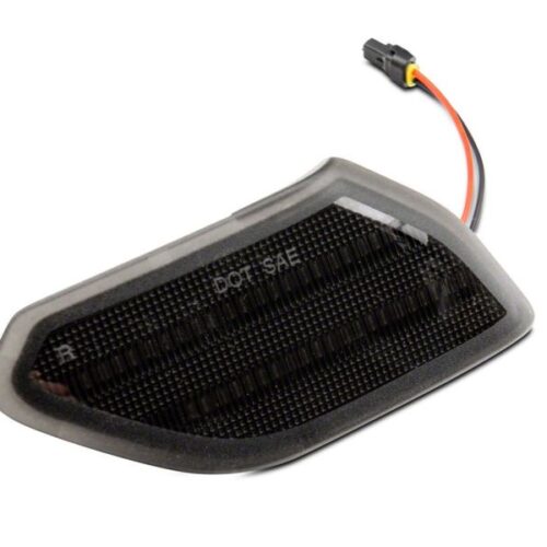 Raxiom for 2018-2023 Jeep Wrangler JL Axial Series LED Fender Flare Marker Lights- Smoked - Image 5