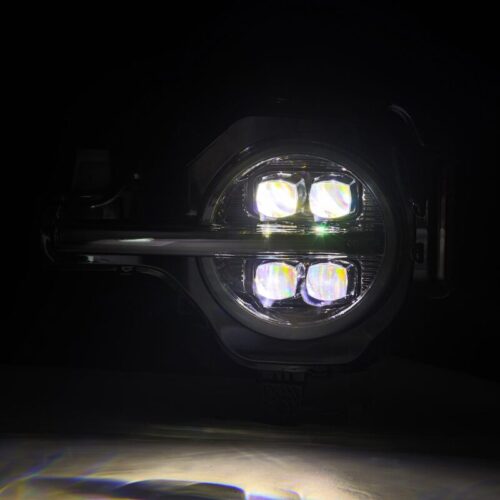 AlphaRex 21-23 Ford Bronco NOVA LED Proj Headlights Alpha-Black w/Activ Light/Seq Signal/DRL - Image 2