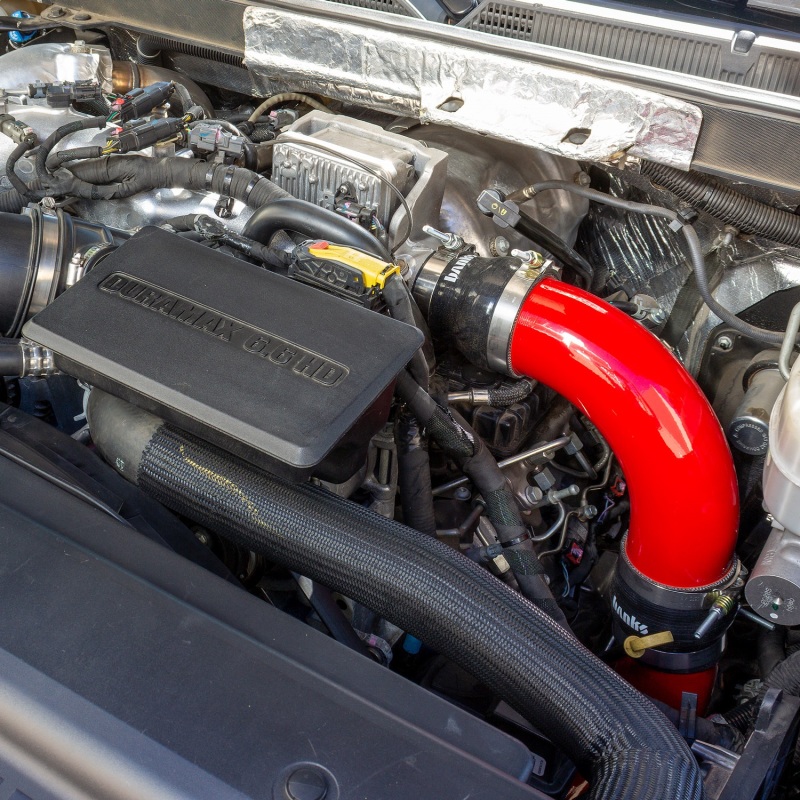 Banks Power 17-19 Chevy/GMC 2500HD/3500HD Diesel 6.6L Boost Tube Upgrade Kit - Red - Image 8