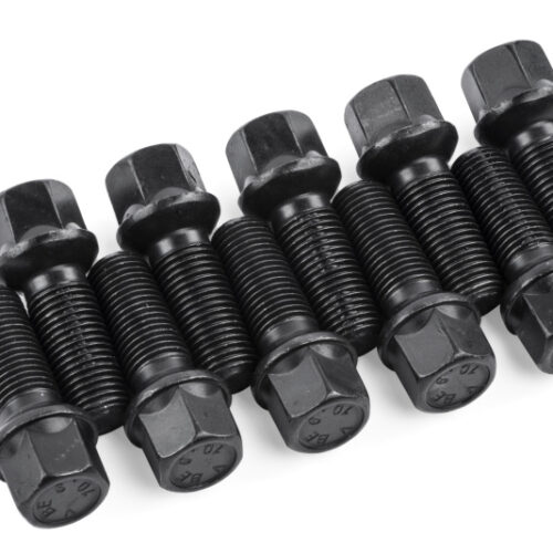 APR Lug Bolts - Use w/20mm Spacers - 47mm - Black (Set of 10)