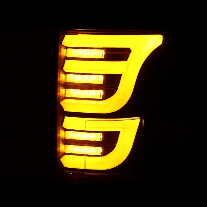 AlphaRex 15-20 Ford F150 Luxx-Series LED Tail Lights Alpha-Black - Image 5