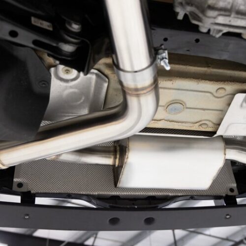 Dinan for 20-26 Toyota GR Supra (A90/A91) 3.0T Valved Catback Exhaust System - Black Tips - Image 3