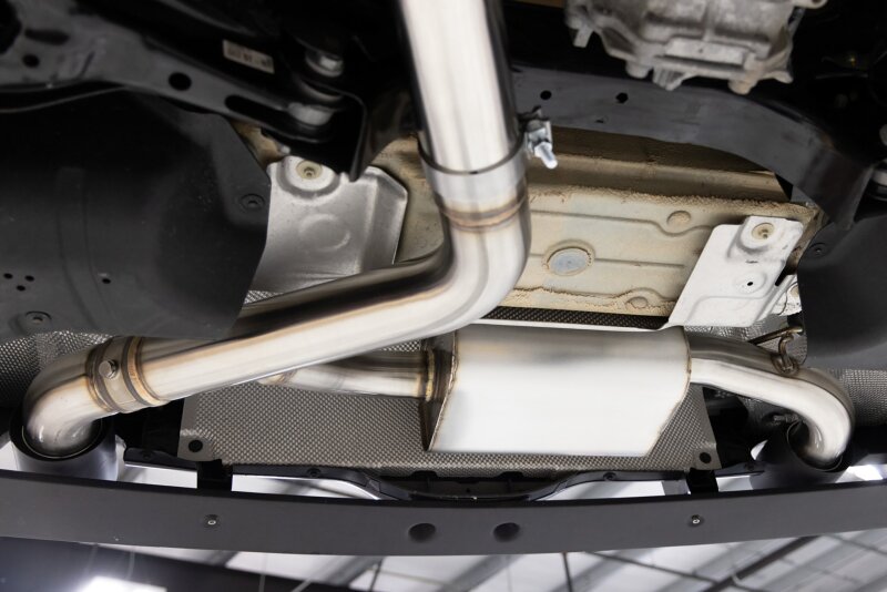 Dinan for 20-26 Toyota GR Supra (A90/A91) 3.0T Valved Catback Exhaust System - Black Tips - Image 3