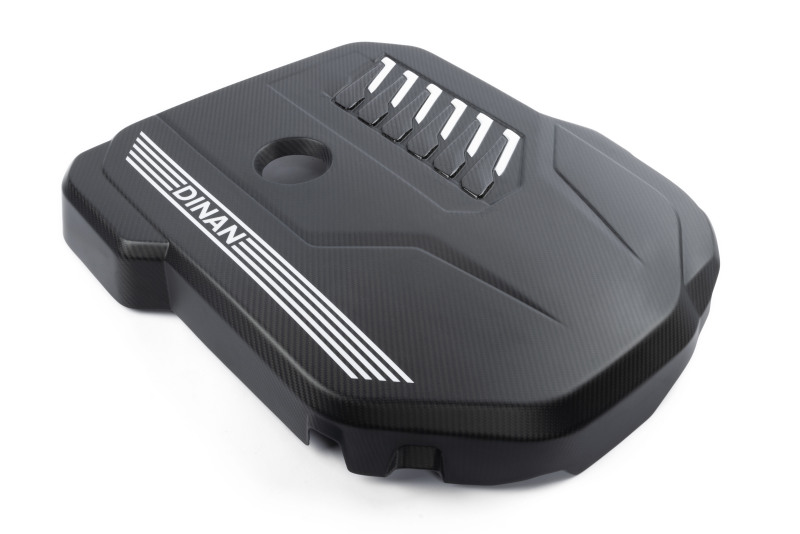 Dinan for 19-26 BMW B58D (G01/G02/G20/G22/G23/G26/G42) Matte Carbon Fiber Engine Cover w/Gloss Accents