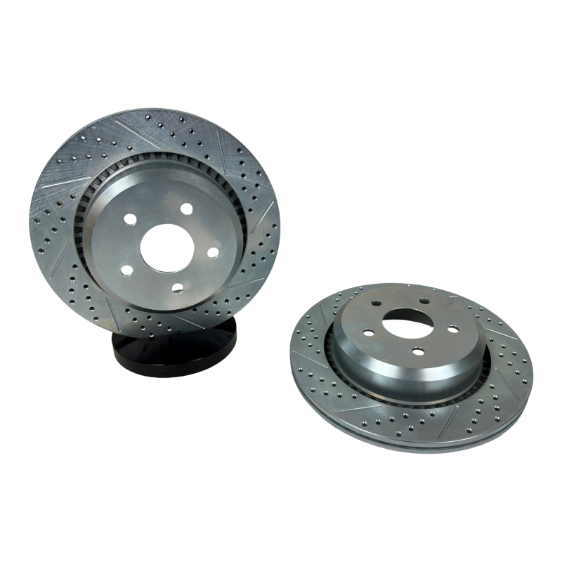 Baer Brakes 21-25 Jeep Wrangler JL/20-25 Gladiator JT Big Claw Performance Rear Rotors - Image 3