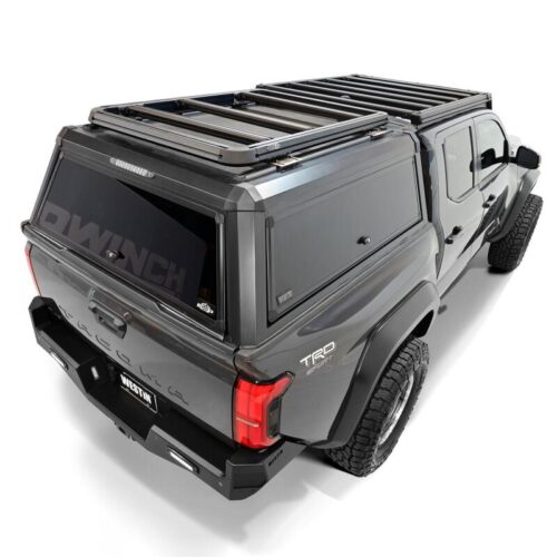 Westin EXP Roof Rack for Mid Size EXP Truck Cap (RACK ONLY - NO CAP) 45x55in. - Tex. Blk - Image 5
