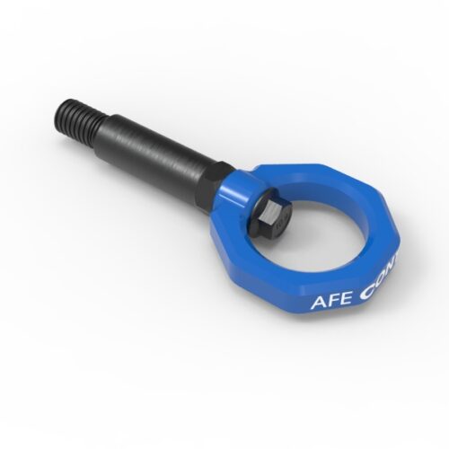 aFe Power Control Front Tow Hook Blue BMW F-Chassis 2/3/4/M - Image 2