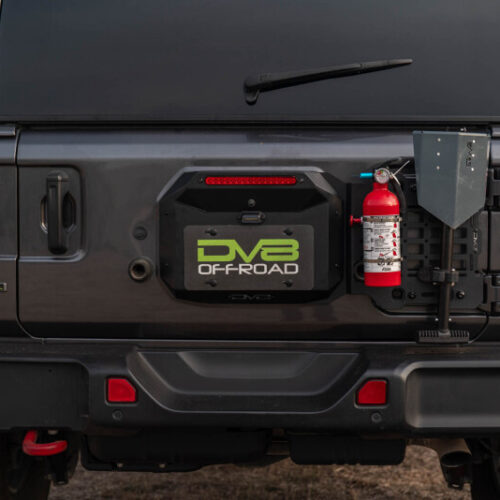 DV8 Offroad 2018-2025 Jeep Wrangler JL Tailgate Reinforcement Molle Panel - Image 6