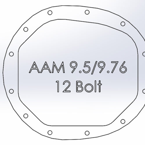 aFe Power Pro Series AAM 9.5/9.76 Rear Diff Cover Black w/Mach Fins 14-19 GM Silverado/Sierra 1500 - Image 7