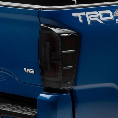 Raxiom for 2016-2023 Toyota Tacoma LED Tail Lights- Black Housing (Smoked Lens) - Image 6