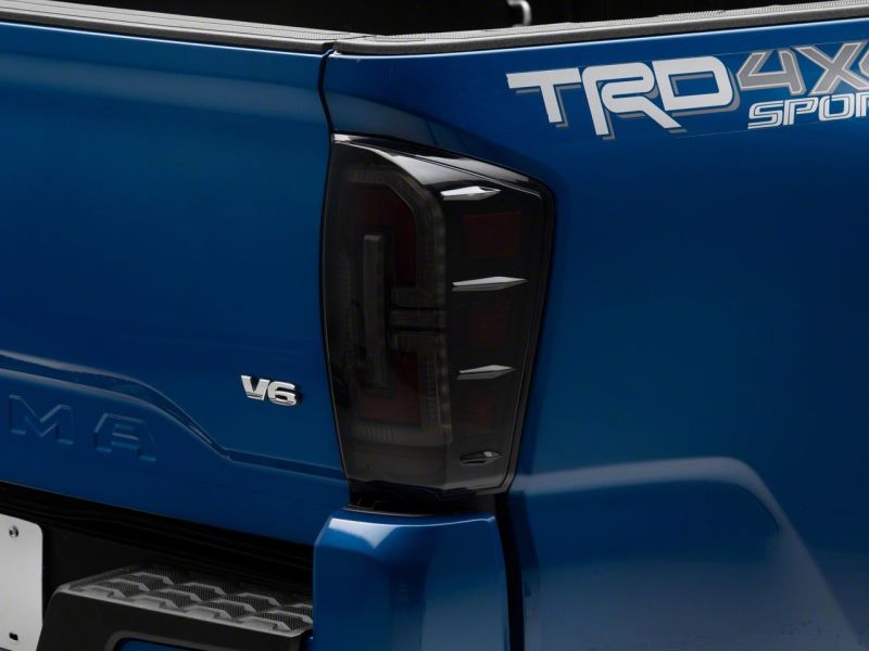 Raxiom for 2016-2023 Toyota Tacoma LED Tail Lights- Black Housing (Smoked Lens) - Image 6