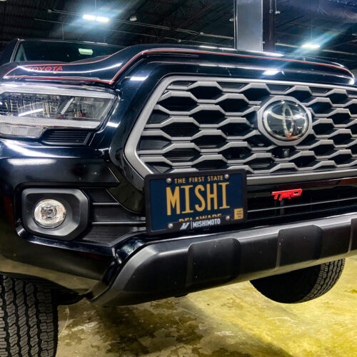 Mishimoto License Plate Relocation Kit for 16-23 Toyota Tacoma - Image 5