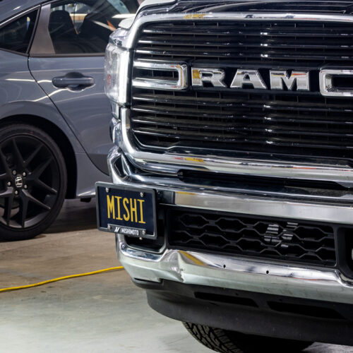Mishimoto License Plate Relocation Kit for 2019+ Ram 2500/3500 - Image 7