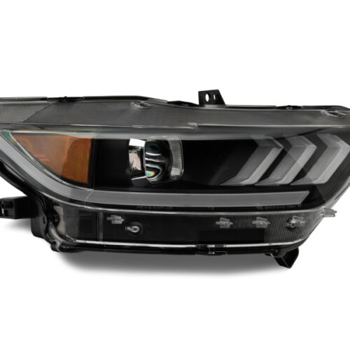 Raxiom for 2015-2017 Ford Mustang Projector Headlights OEM HID Bulbs- Black Housing (Clear Lens) - Image 9
