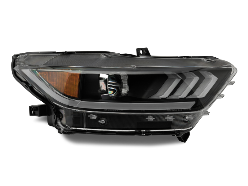 Raxiom for 2015-2017 Ford Mustang Projector Headlights OEM HID Bulbs- Black Housing (Clear Lens) - Image 9