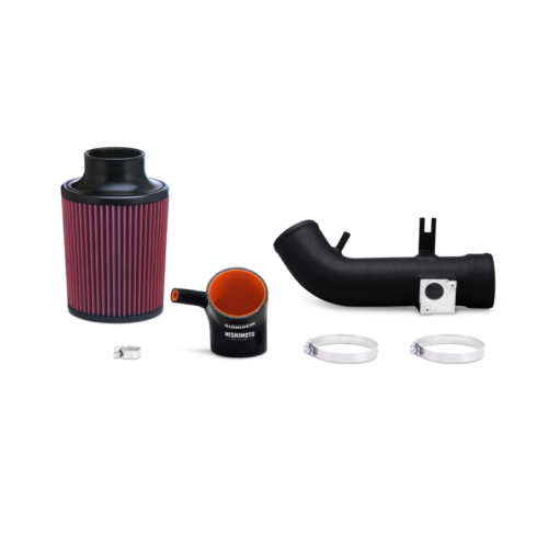 Alternative view of Mishimoto Performance Air Intake - Wrinkle Black for 06-11 Honda Civic Si