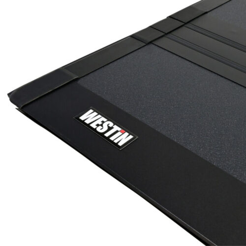 Westin 08-16 Ford Super Duty 6ft.10in. Bed Hard Tri-Fold Tonneau Cover - Black - Image 10
