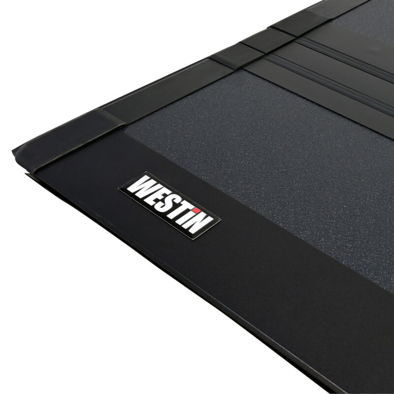Westin 08-16 Ford Super Duty 6ft.10in. Bed Hard Tri-Fold Tonneau Cover - Black - Image 10