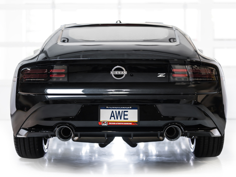 AWE Tuning Track Edition Cat-Back Exhaust System w/ Chrome Silver Tips for 2023 Nissan Z RZ34 RWD - Image 9