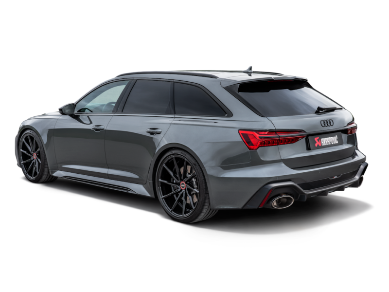 Akrapovic Evolution Line Cat Back (Titanium) (Req Link Pipe Set) for 2023 Audi RS6 Avant (C8) - Image 2