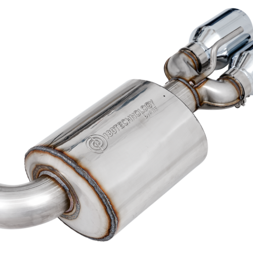 AWE Tuning Touring Edition Exhaust - Quad Silver Tips for 2015+ Dodge Challenger 6.4L/6.2L Non-Resonated - Image 6