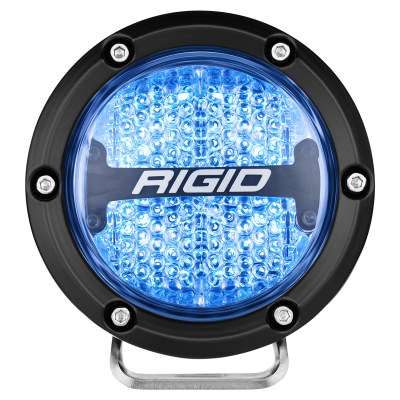 Rigid Industries 360-Series 4in LED Off-Road Diffused Beam - RGBW Backlight (Pair) - Image 4