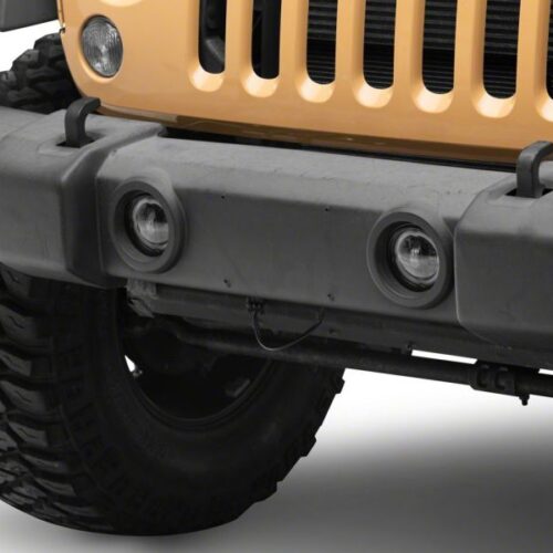 Raxiom for 2018-2023 Jeep Wrangler JL Axial Series Angel Eye LED Fog Lights - Image 7