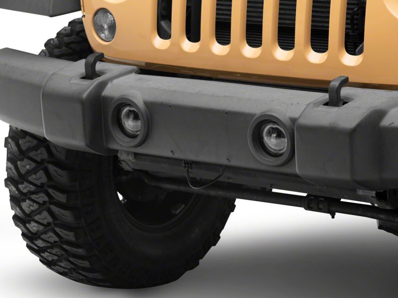 Raxiom for 2018-2023 Jeep Wrangler JL Axial Series Angel Eye LED Fog Lights - Image 7